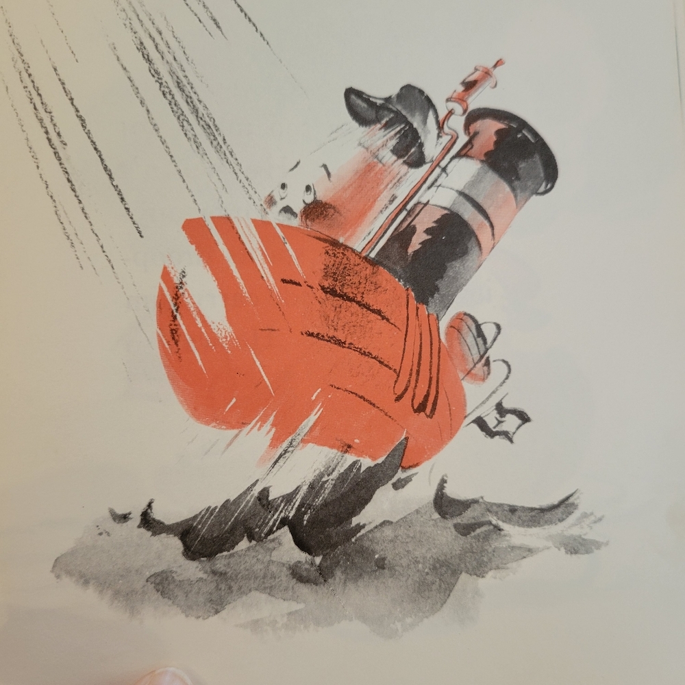 Vintage Little Toot Hard Cover Book ~ 1939 1st edition ~ by Hardie Gramatky - Picture 6 of 11